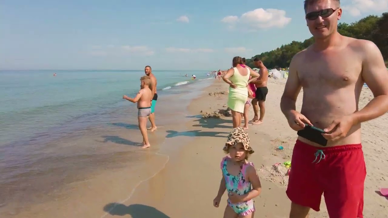 Świetna plaża w Gąskach! [4k]