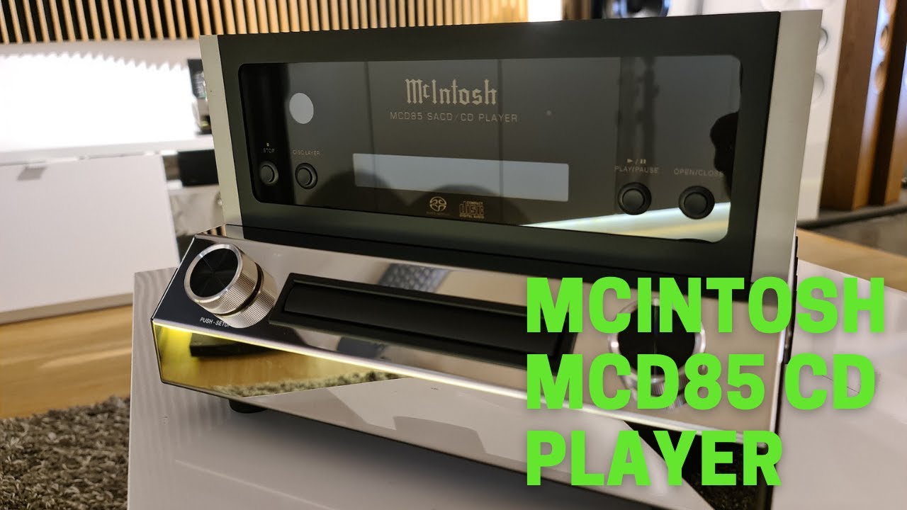 Unboxing Mcintosh MCD85 4K