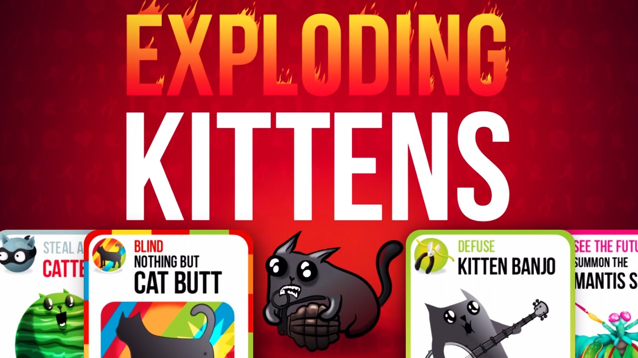 Exploding Kittens MULTIPLAYER APP!!