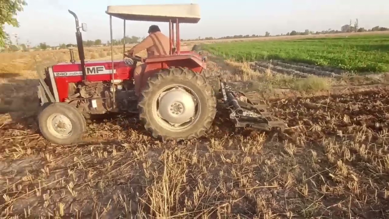 Massey Ferguson 240 Cultivator Performance