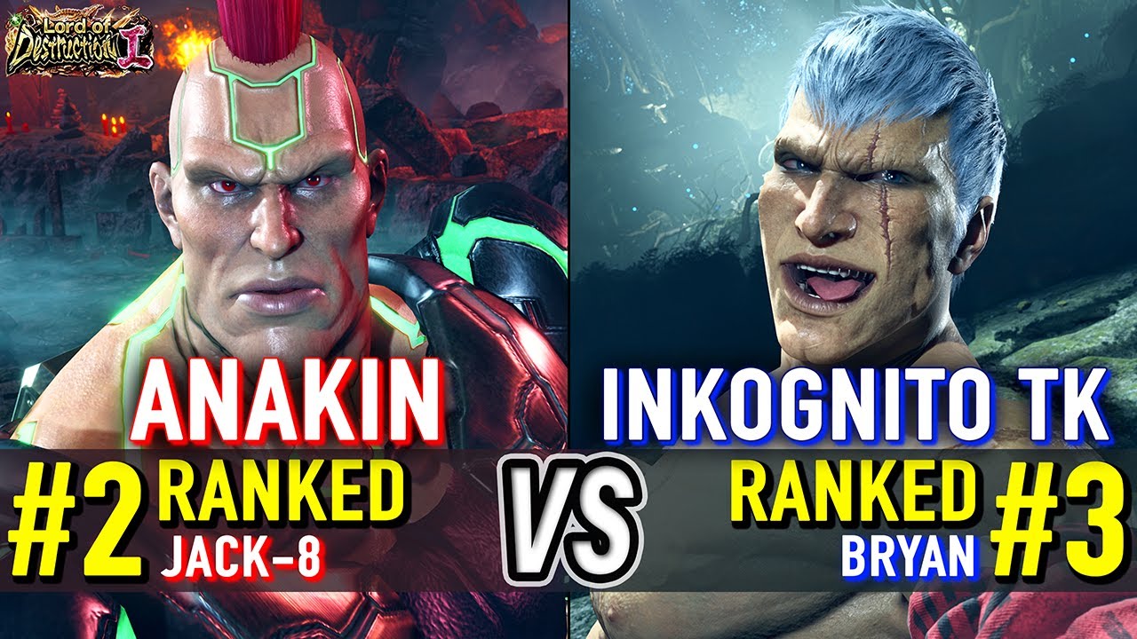 T8 🔥 ANAKIN (#2 Ranked Jack-8) vs INKOGNITO TK (#3 Ranked Bryan) 🔥 Tekken 8 High Level Gameplay