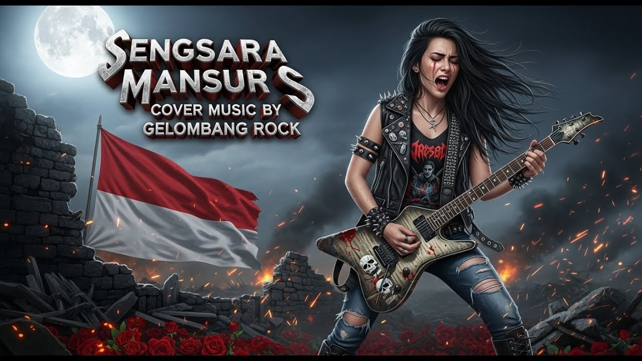 SENGSARA - MANSUR S [ COVER ROCK METAL ] BY GELOMBANG ROCK