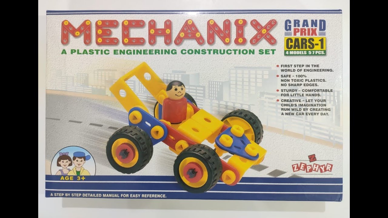 Mechanix - CARS -1 set (plastic)
