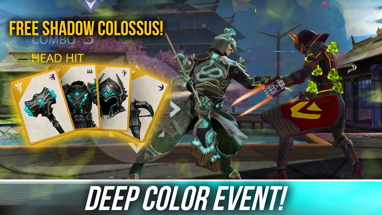 FREE ''SHADOW COLOSSUS'' Set In Deep Color Event•Shadow Fight 3 🔥🤯