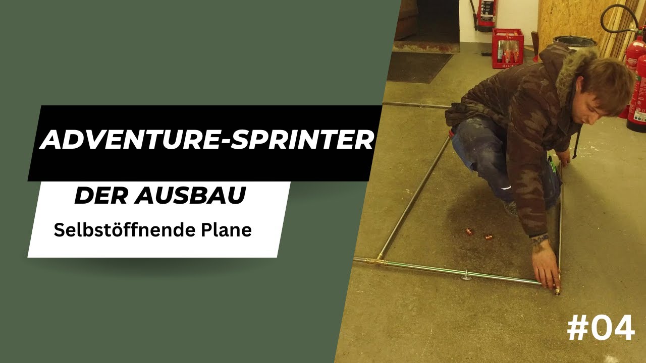 Transporter Ausbau/ Selbst öffnende Plane