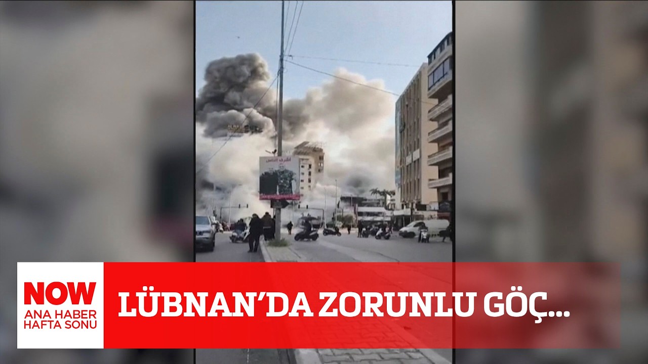 Lübnan’da zorunlu göç... 7 Mart 2026 Ozan Gündoğdu ile NOW Ana Haber Hafta Sonu