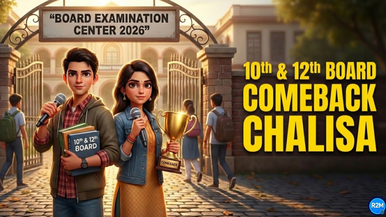 10th & 12th Board Comeback Chalisa 🙏 | Fail Se Top Tak | Board Exam Motivation Song 2026