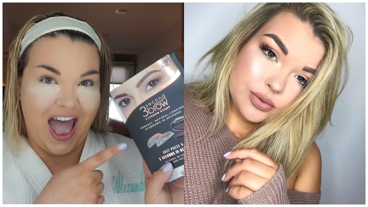 Chatty GRWM + Trying EYEBROW STAMPS!