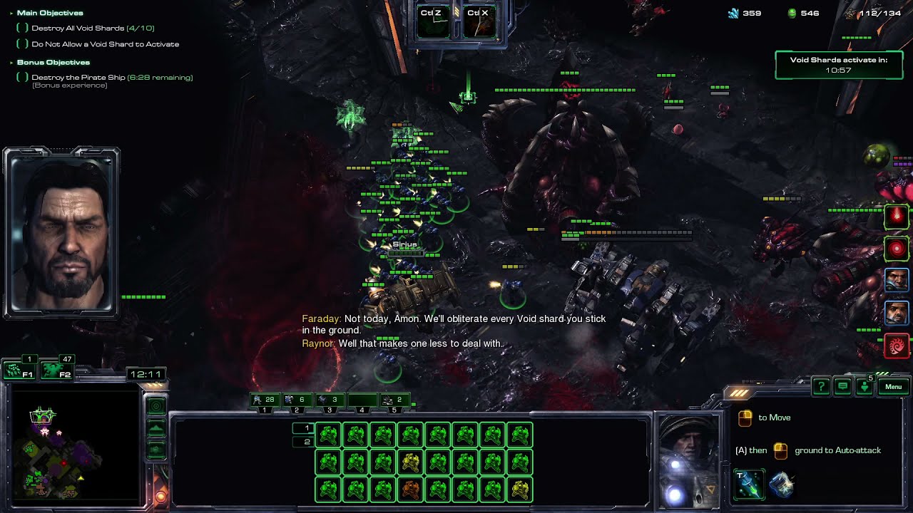 Raynor with Prestiges Blackmasshal - Brutal +: Twister + Purifier Beam