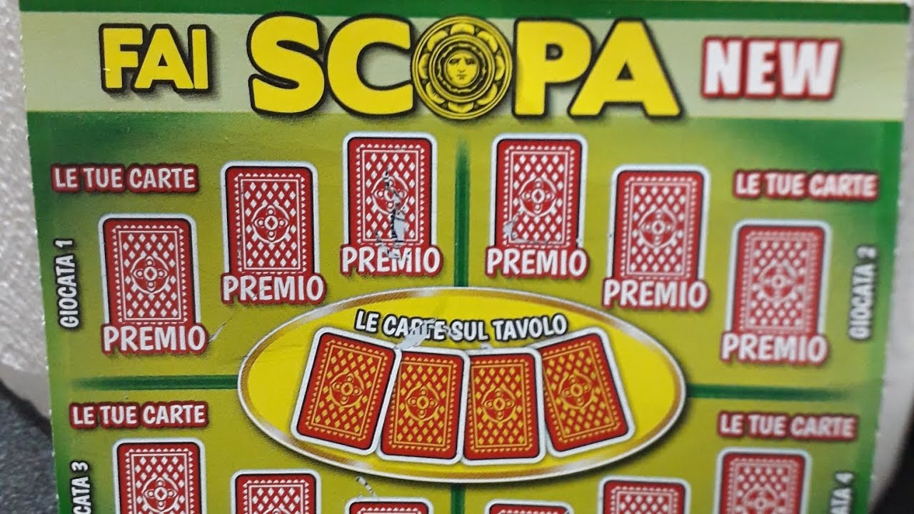 FAI SCOPA NEW Gratta vinci da 2€ sessione pazzesca con i numeri fortunati 😬😬😬