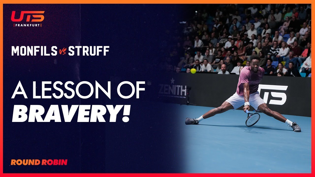 La Monf Gaël Monfils vs The Thunder Jan-Lennard Struff | UTS Frankfurt 2024