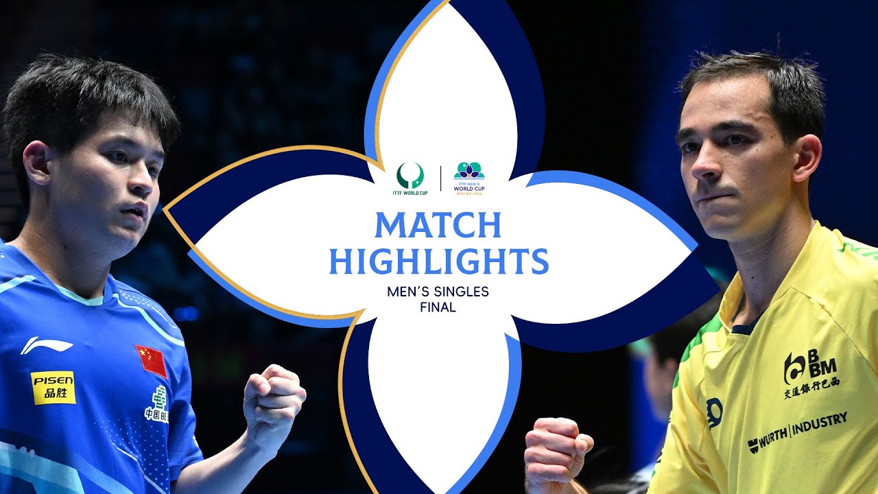 Lin Shidong vs Hugo Calderano | Match Highlights | #ITTFWORLDCUP 2025