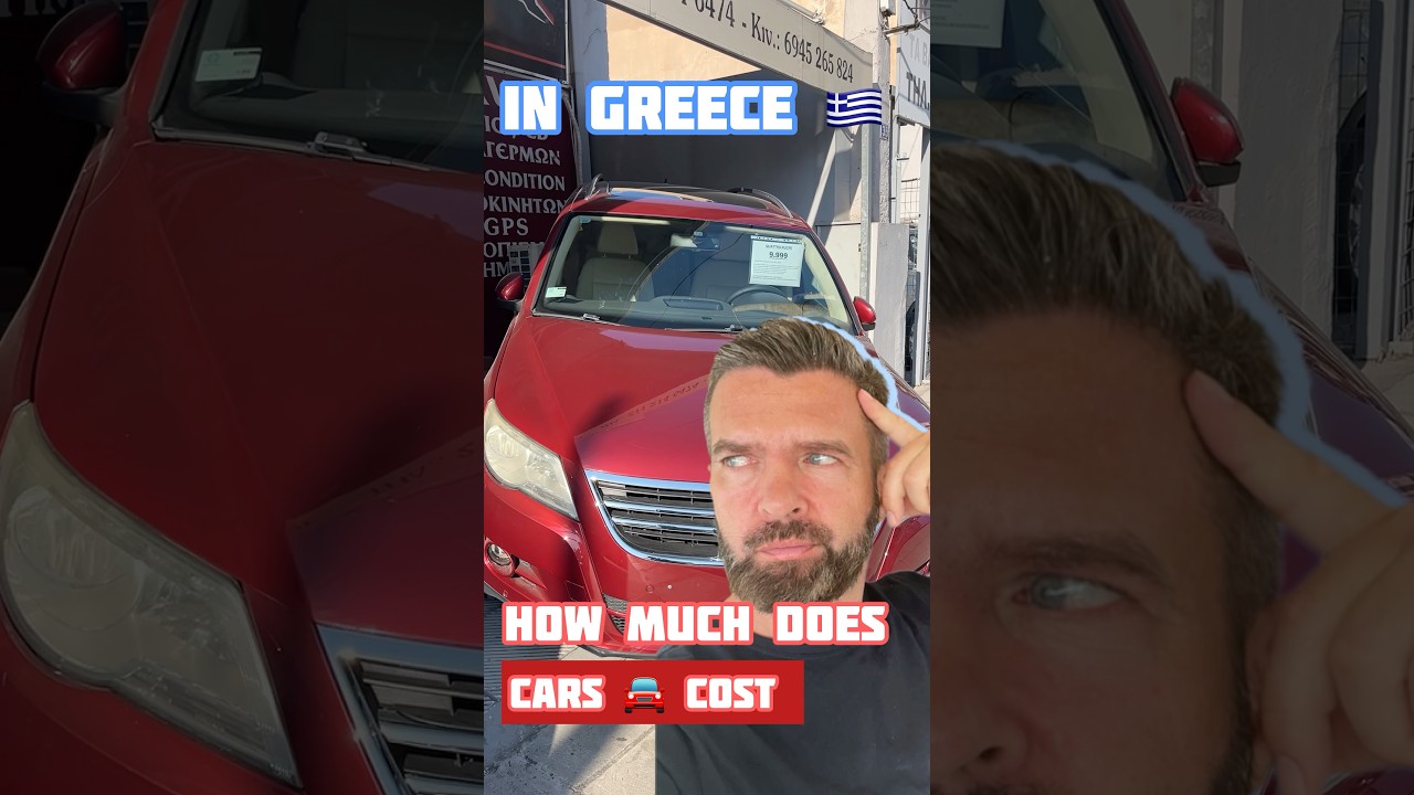 GREECE 🇬🇷 Today We Will Check the Car Prices in Athens! Is it Expensive?
