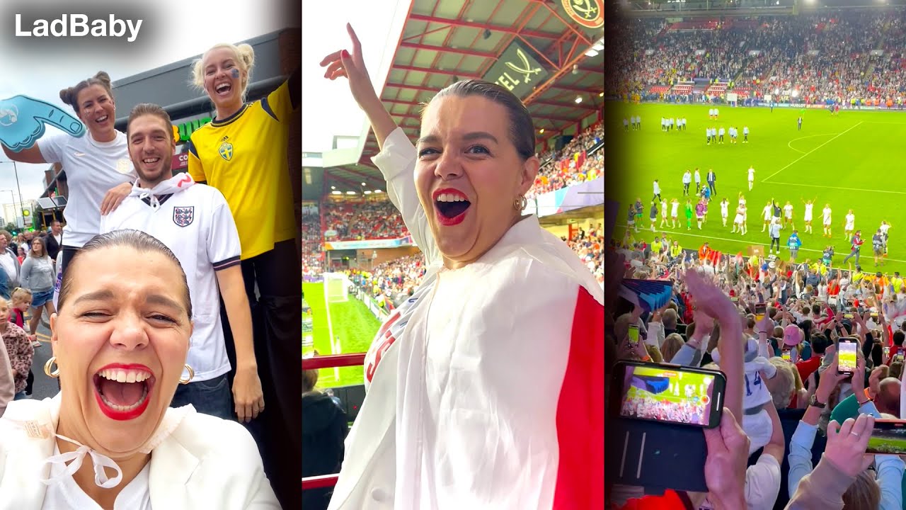 When Mum & Dad see the England Lionesses WIN BIG 🏴󠁧󠁢󠁥󠁮󠁧󠁿🏟️