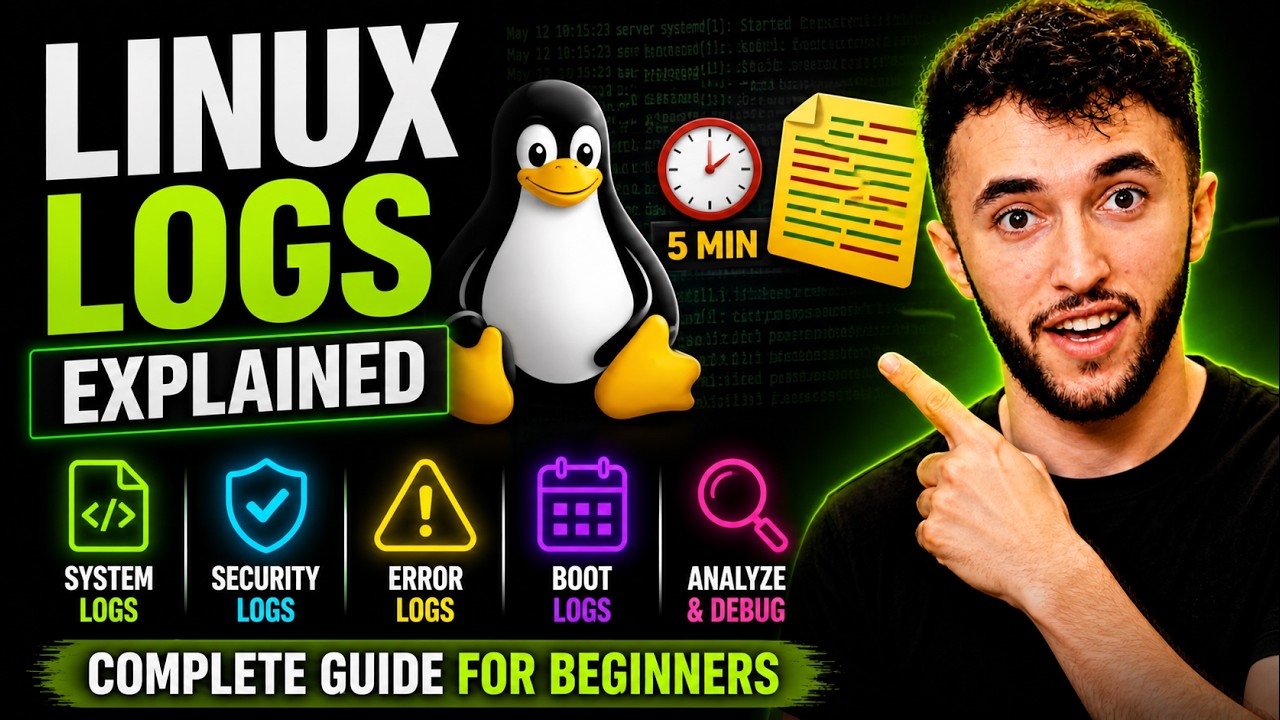 Linux Logs Explained | /var/log, journalctl & Real Debugging Guide | Linux Tutorial #linuxbasics