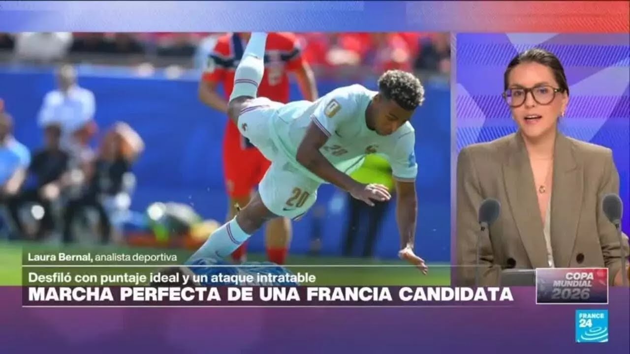 Francia venci&oacute; 4-1 a Noruega y se qued&oacute; con su grupo en el Mundial 2026 &bull; FRANCE 24 Espa&ntilde;ol