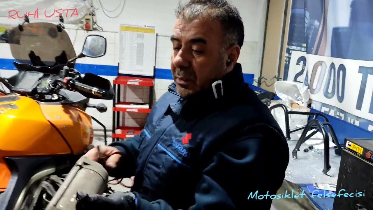 KAWASAKİ KVL1000/SUZUKI V-STROM DL1000/MARŞ MOTORU ARİZASİ TESBİTİ 1.AŞAMA
