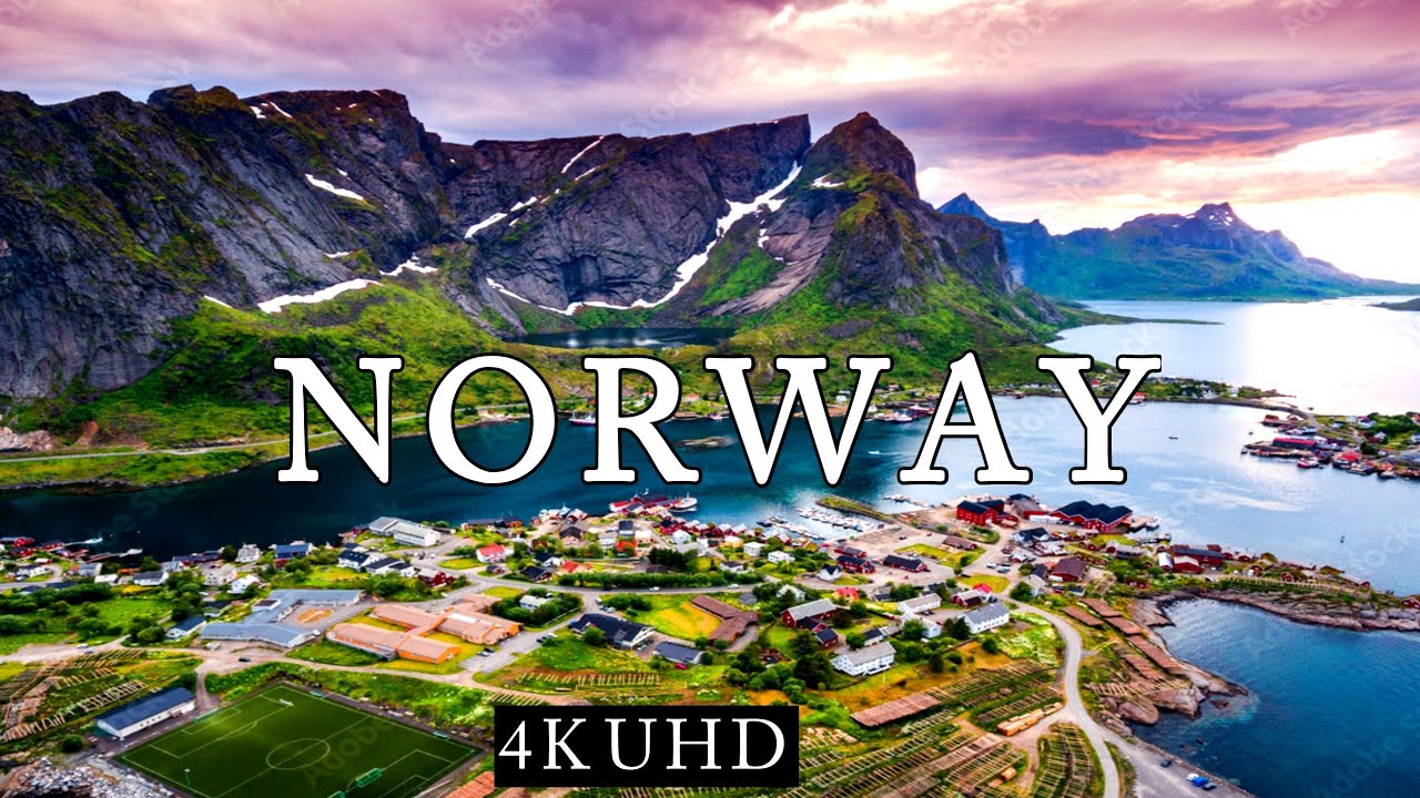 Norway 4K - Explore The Mesmerizing Alesund Drone Film With Meditation Music