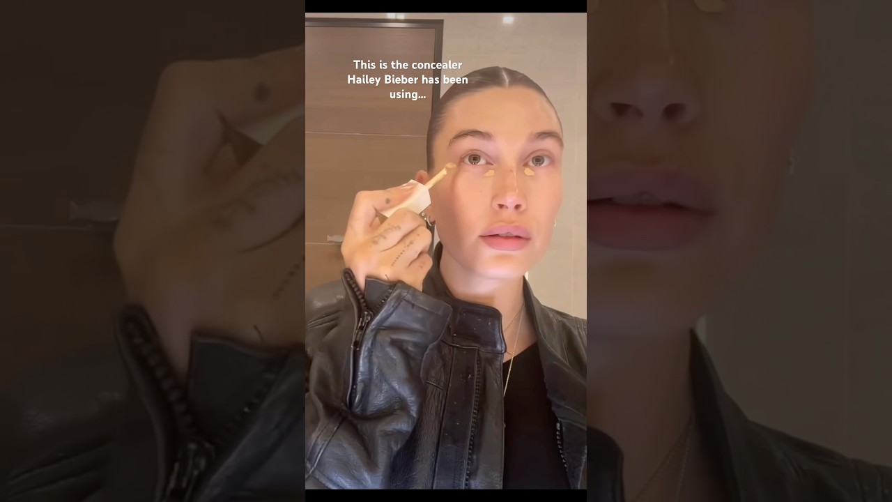 This is the concealer Hailey Bieber has been using&hellip; #shorts