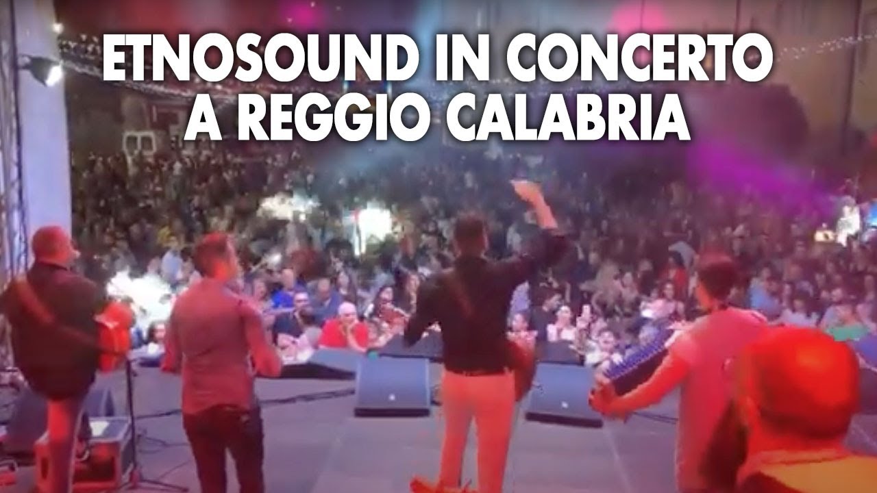Etnosound in concerto a Reggio Calabria - Tarantella cantata - 2019