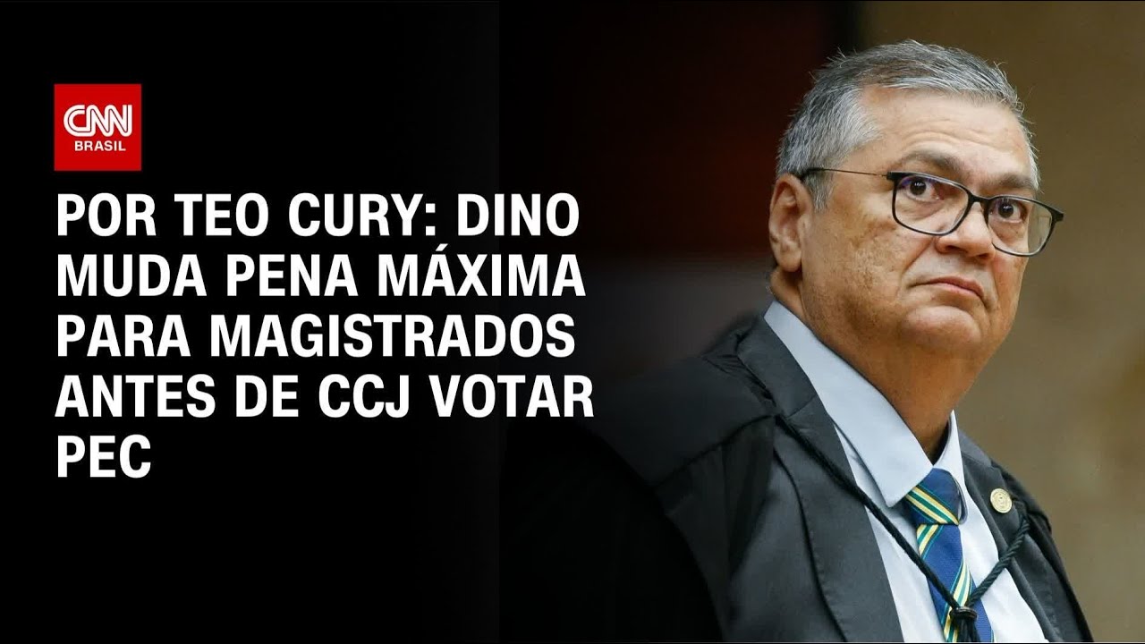 Análise: Dino muda pena máxima para magistrados antes de CCJ votar PEC | LIVE CNN