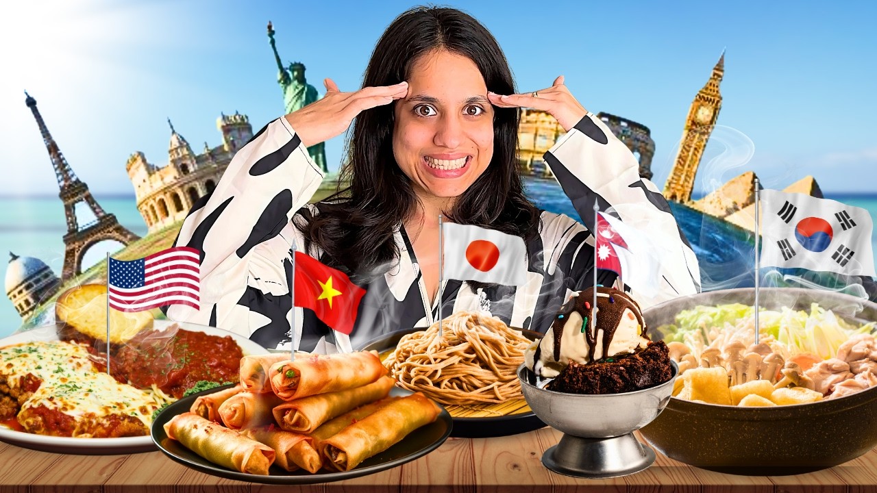 I Rated SUMMER COMFORT FOOD From 10 Countries and Found the BEST 😱😱
