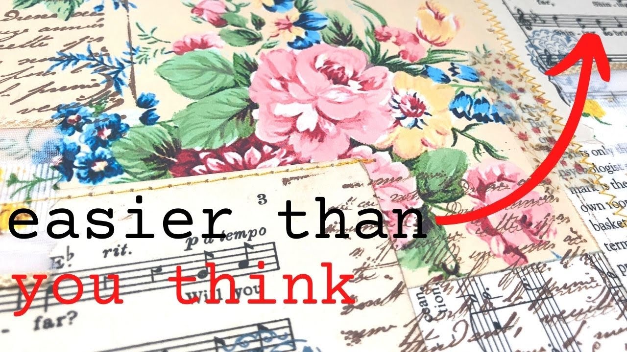 how to make a collage masterboard which is BEAUTIFUL each time