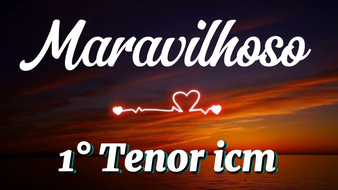 1° Tenor do louvor novo 