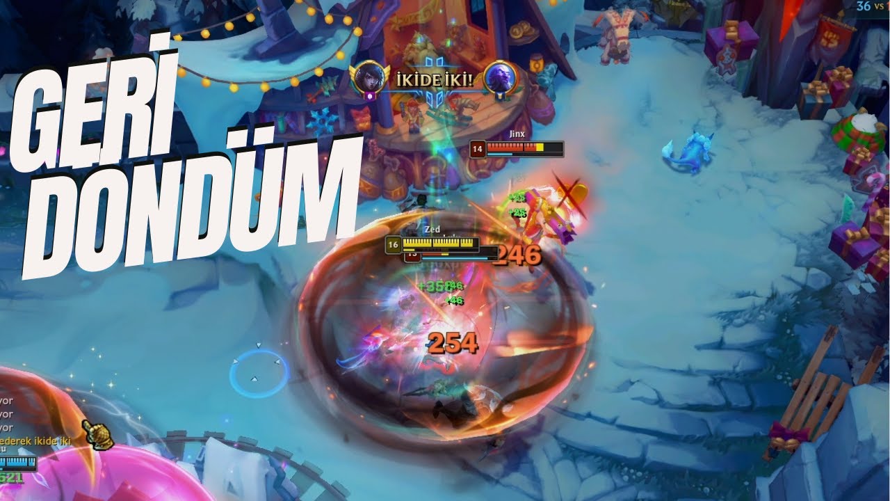 GERİ DÖNDÜM MİD LANE ZED 13/4/10