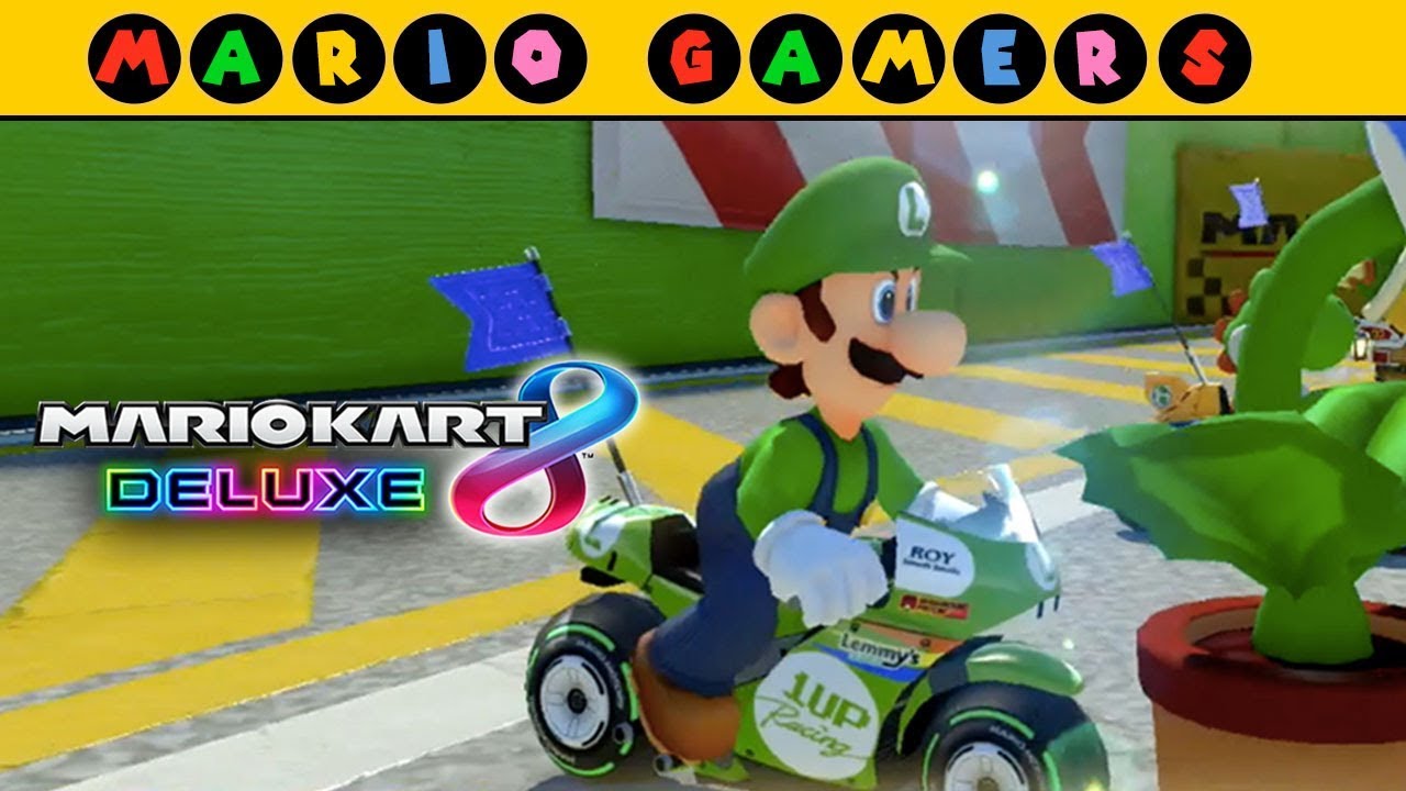 Mario Kart 8 Deluxe - Renegade Roundup - Luigi Gameplay | MarioGamers
