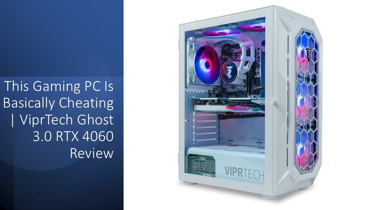 This Gaming PC Is Basically Cheating | ViprTech Ghost 3.0 RTX 4060 Review