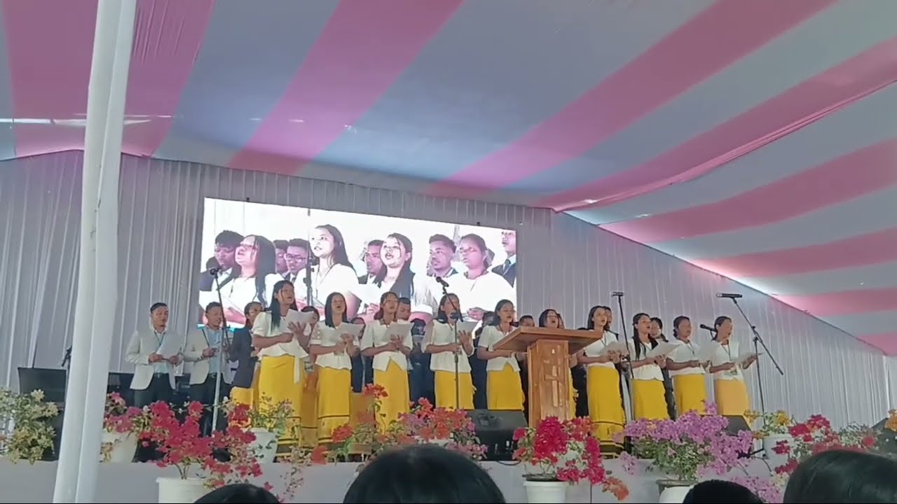 Krima-XVII CK Sobha biap Bakenang Lower Sualmari Baptist Church Choir 