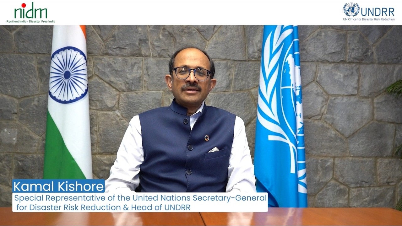 Shri Kamal Kishore, Spl. Representative of UN Secretary-General, DRR & Head UNDRR | 13th CCDRM- ITEC