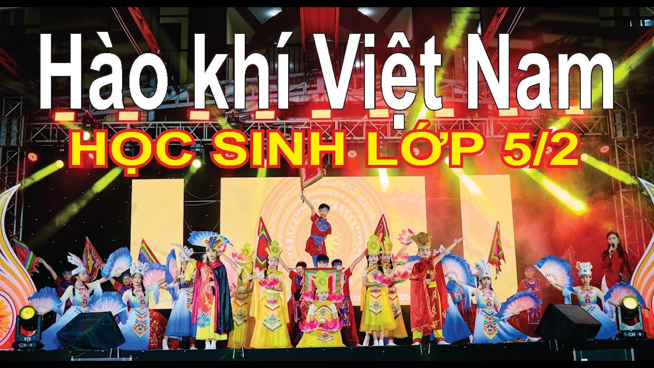 Hào khí Việt Nam/Hát múa/HS lớp 5/2 #thieunhi #viralvideo #video #shortvideo #school #music