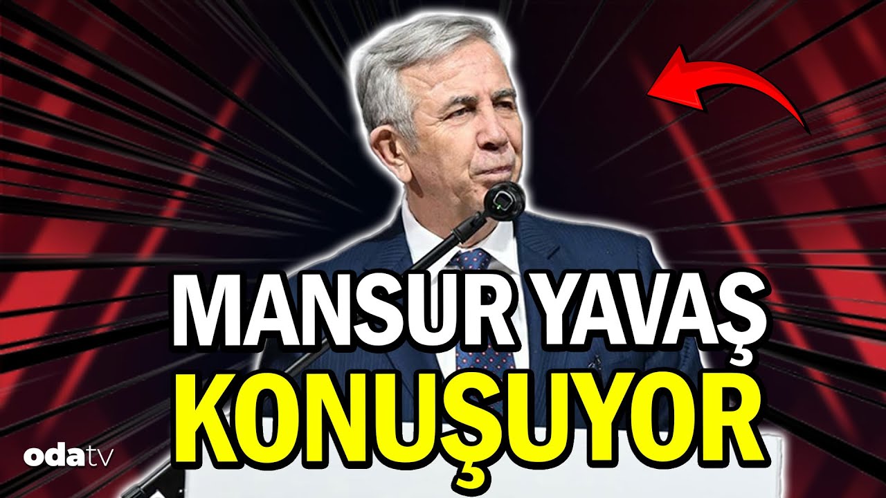 Mansur Yavaş, Müsavat Dervişoğlu'nu ziyareti sonrası açıklama yapıyor