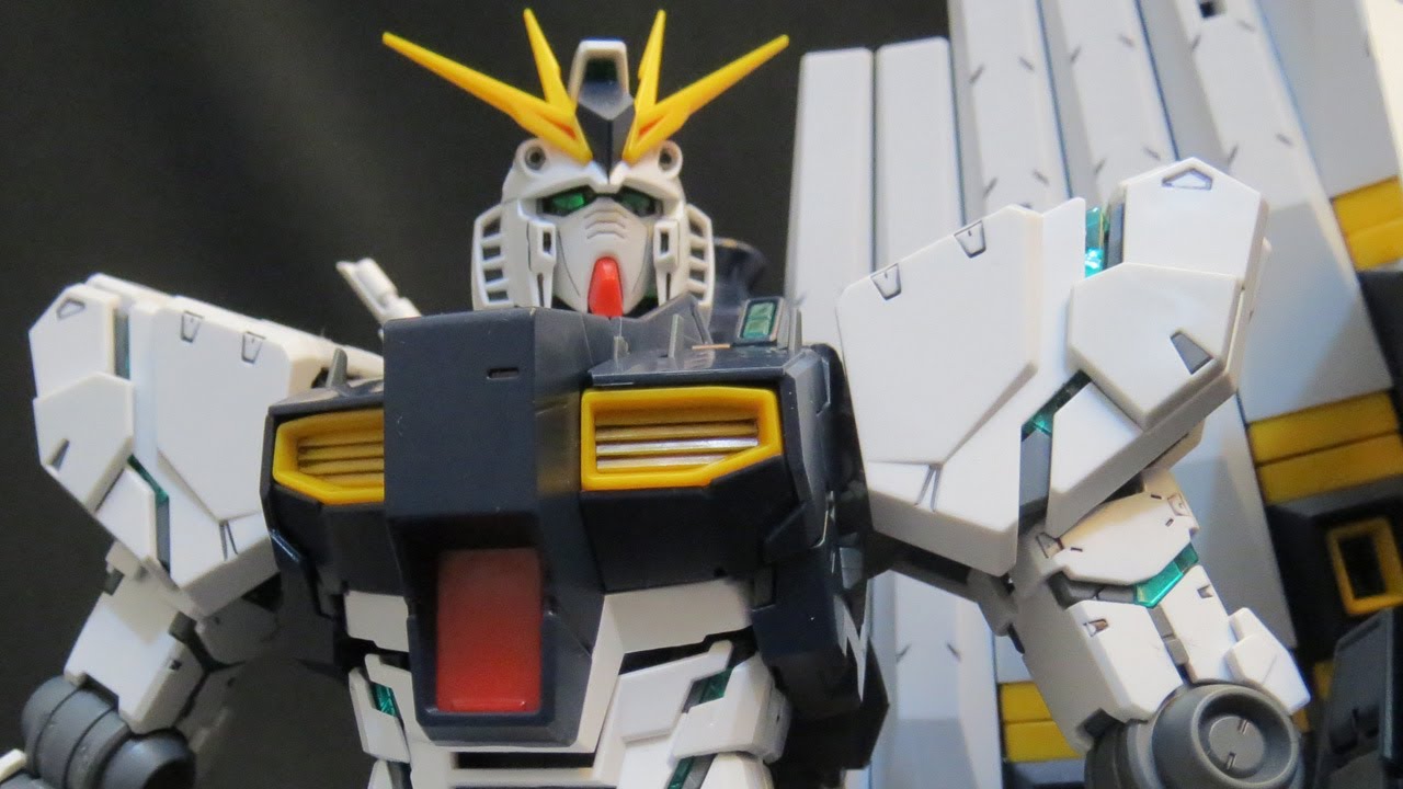 MG Nu Gundam Ver.Ka (Part 9: MS) Char's Counterattack Amuro Ray Gunpla review ガンプラ