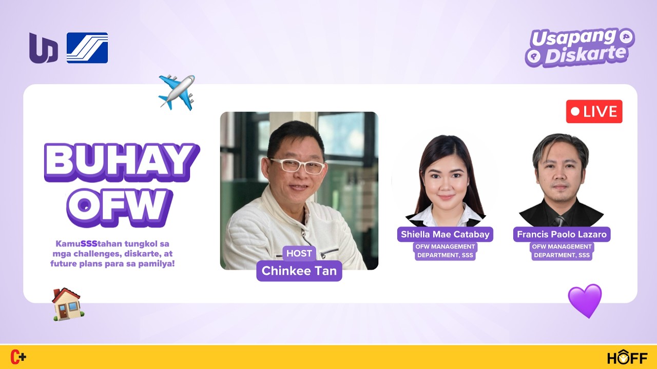 USAPANG DISKARTE LIVE: PARA SA MGA OFWs