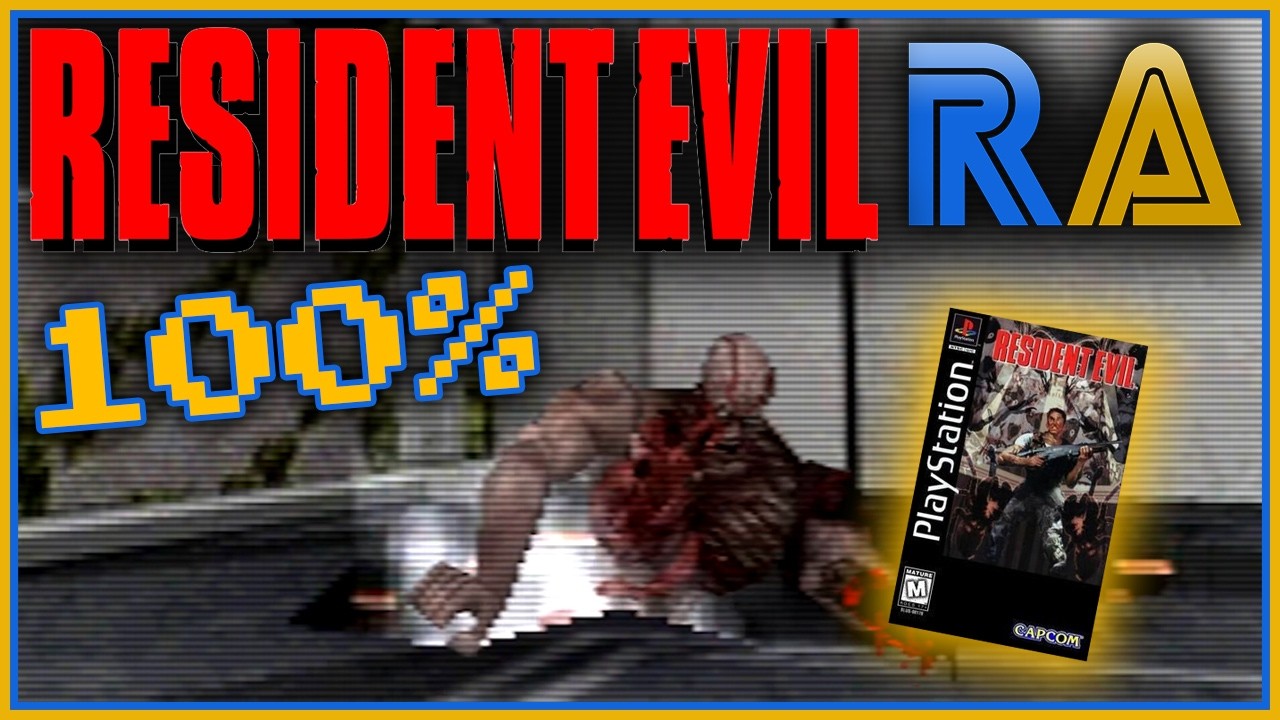 I Mastered Resident Evil [PS1] 100% on #RetroAchievements