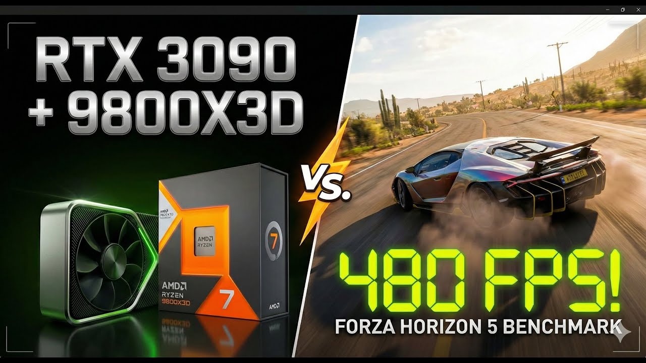 Достаточно ли RTX 3090 для Forza Horizon 5 в 2025 году? Тест производительности RTX 3090!