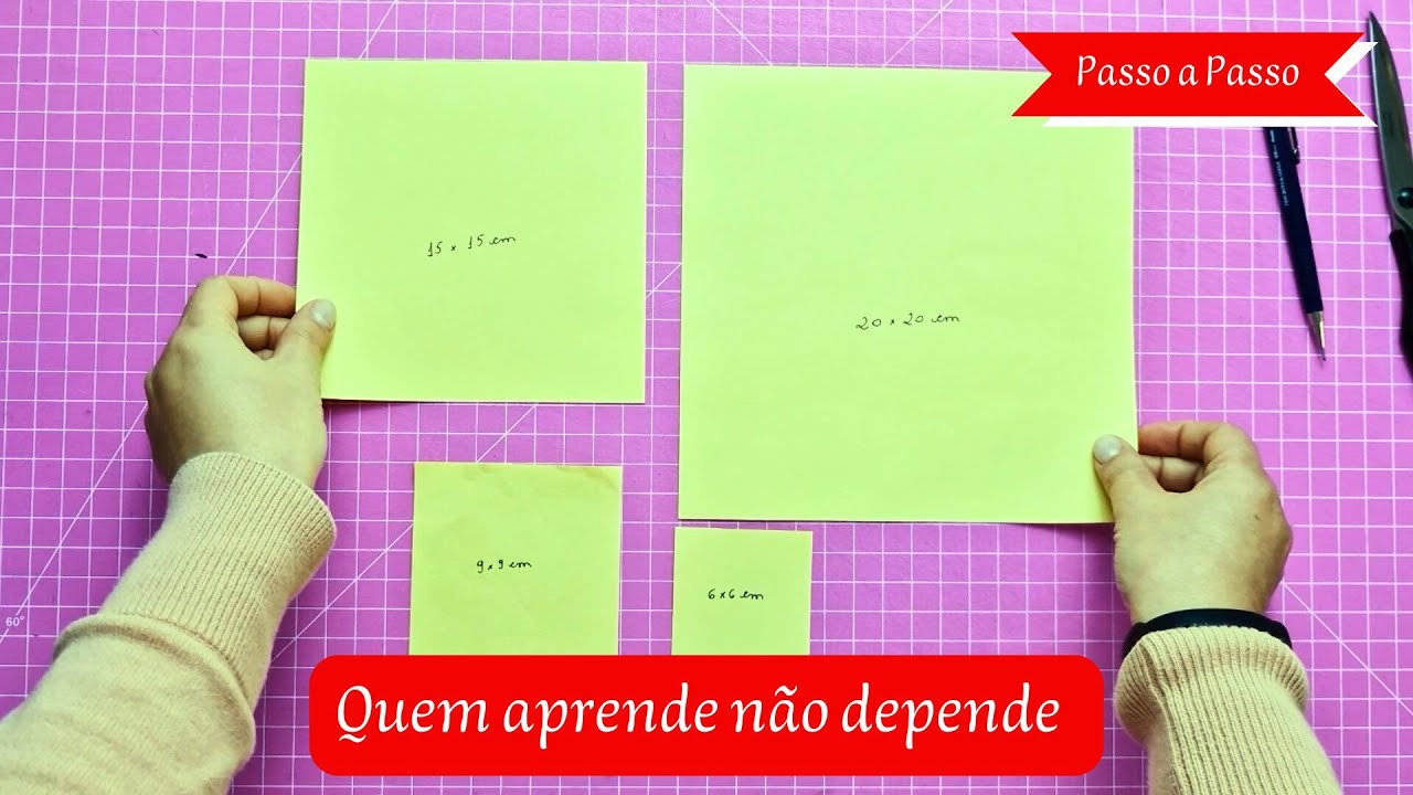 MOLDE BOLA DE TECIDO | MOLDE PENTÁGONO | ORIGAMI | Passo a passo - @PatiPatuti