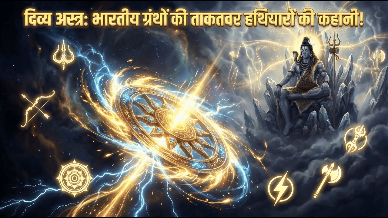 दिव्य अस्त्र: भारतीय ग्रंथों की ताकतवर हथियारों की कहानी!- Epic Divine Weapons of Ramayan,Mahabharat