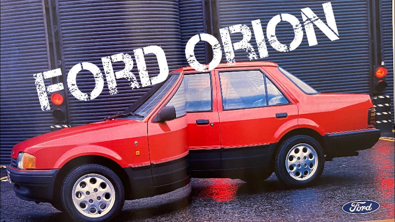 Обзор брошюры Ford Orion 1988 года #fordfriday