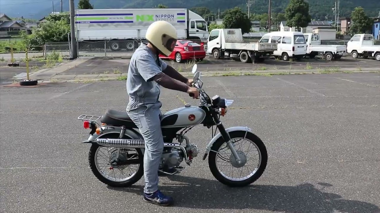 【旧車バイク販売　VRP】ホンダ ベンリィCL50　始動＆走行動画