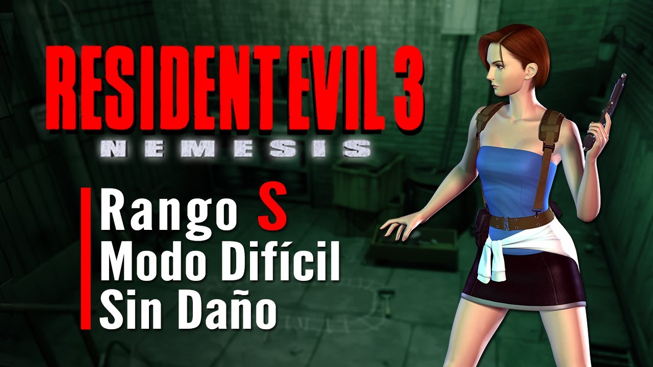 Resident Evil 3: Nemesis (1999) - Rango S, Difícil, Sin Daño [PC-JPN]