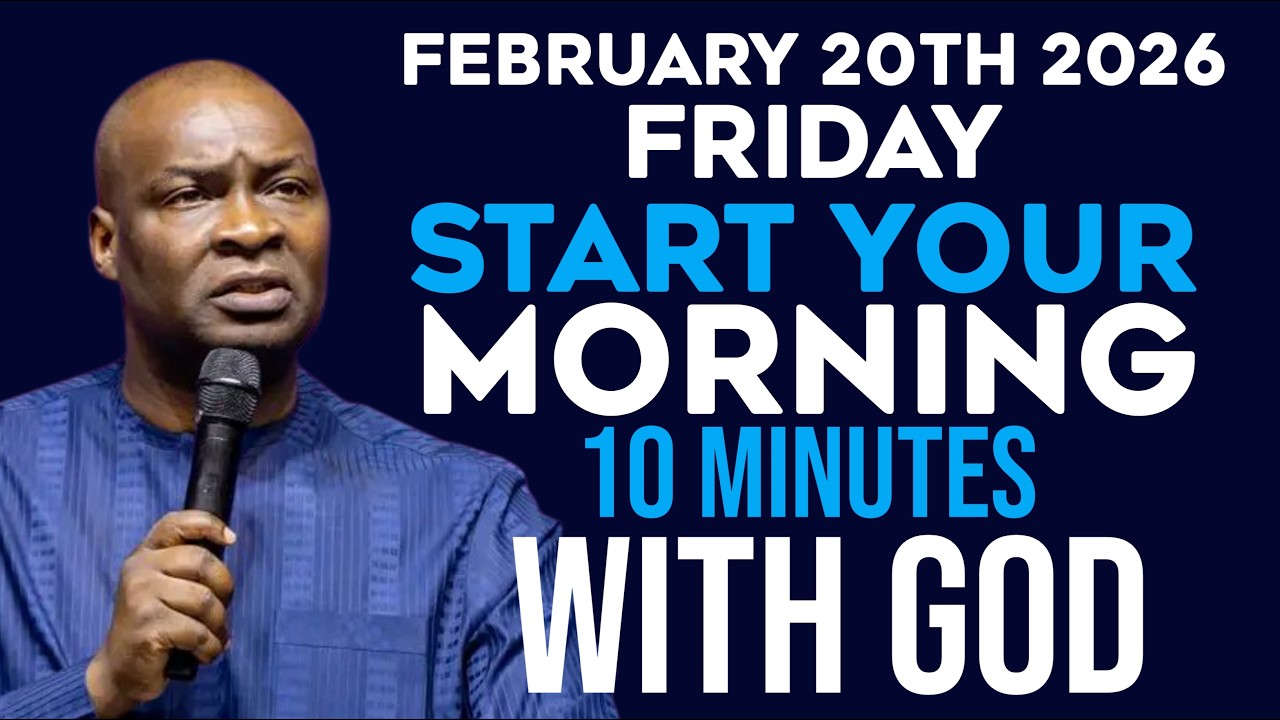 [FRIDAY 20TH FEBRUARY, 2026] MORNING PRAYER |START YOUR DAY WITH PRAYER |APOSTLE JOSHUA SELMAN