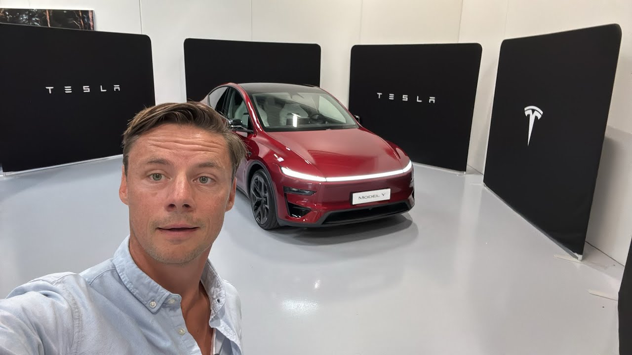 Vi AFSLØRER den nye Tesla Model Y Performance LIVE