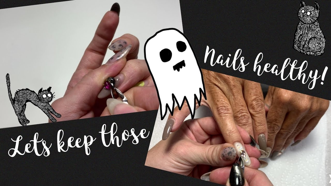 How to: Safely Remove Bling From Natural Nails!