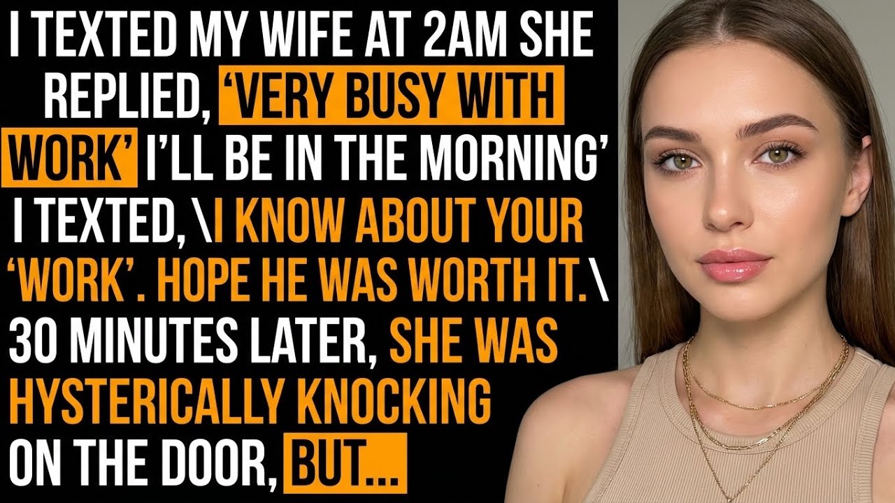 I Texted Her Over 10 Messages, But She Didn't Respond. At 2AM She Finally Replied： 'Sorry…’
