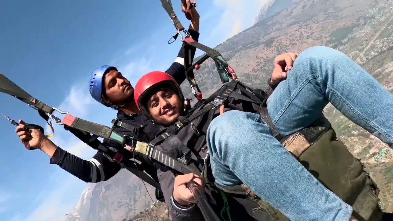 Kullu manali paragliding adventure dobhi site loving flying paragliding Himachal Pradesh 