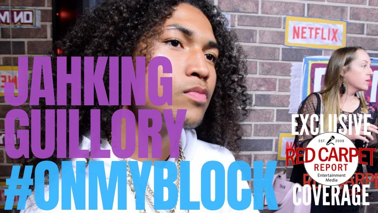 Jahking Guillory interviewed at Netflix's 